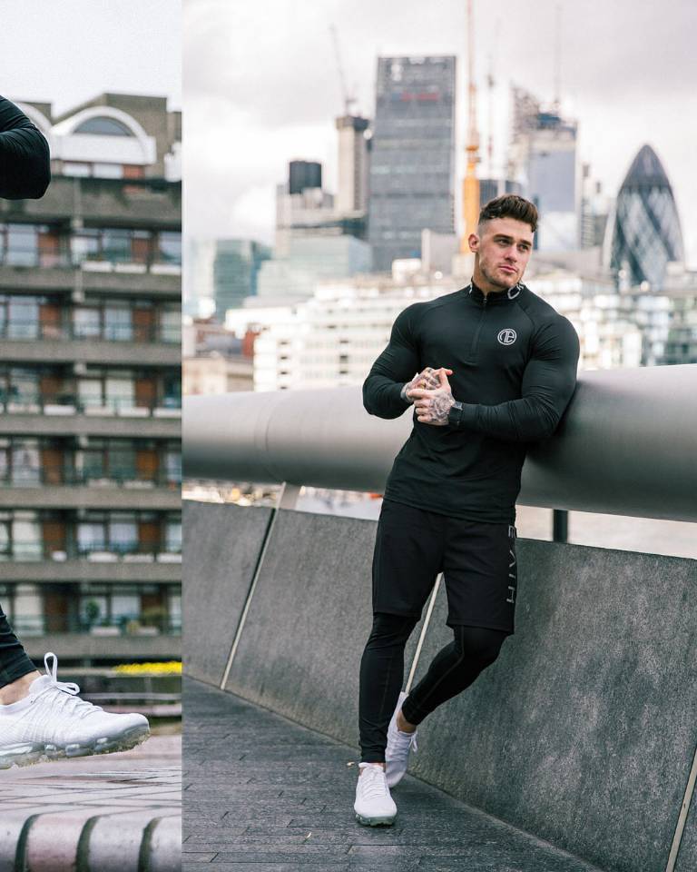 Long Pants And Long Sleeves Set Of Stretchy Tights