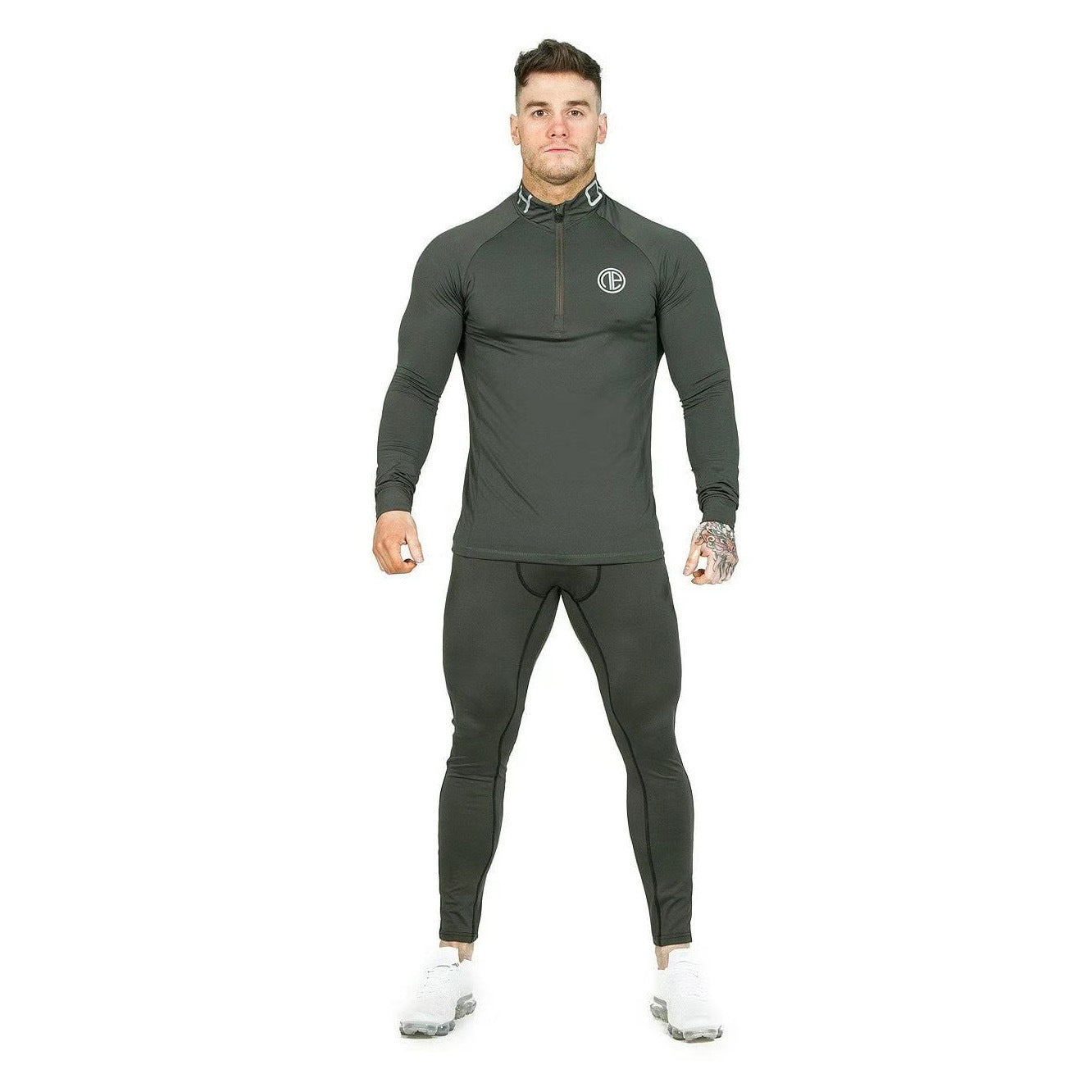 Long Pants And Long Sleeves Set Of Stretchy Tights
