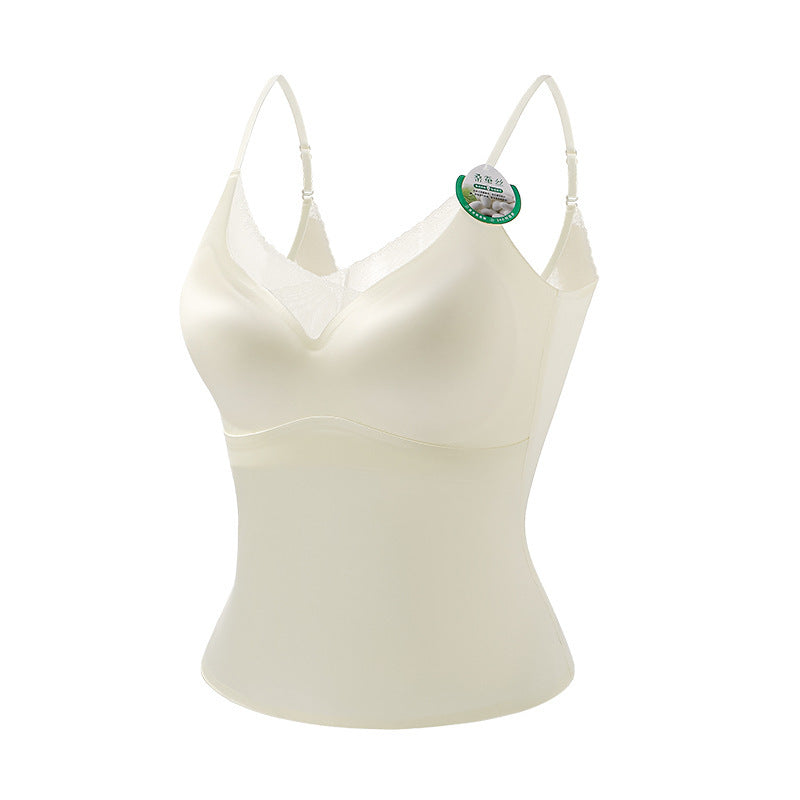 Lace V-neck Sour Vinegar Satin Small Sling Vest Underwear