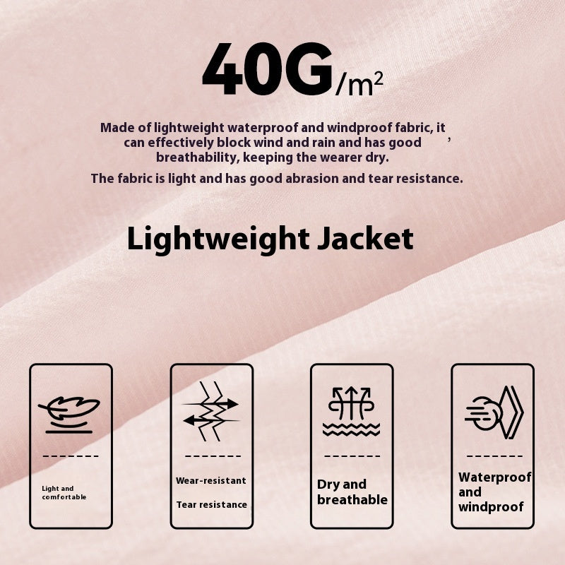 Summer Lightweight Sports Yoga Jacket Loose Hooded Casual Lightweight